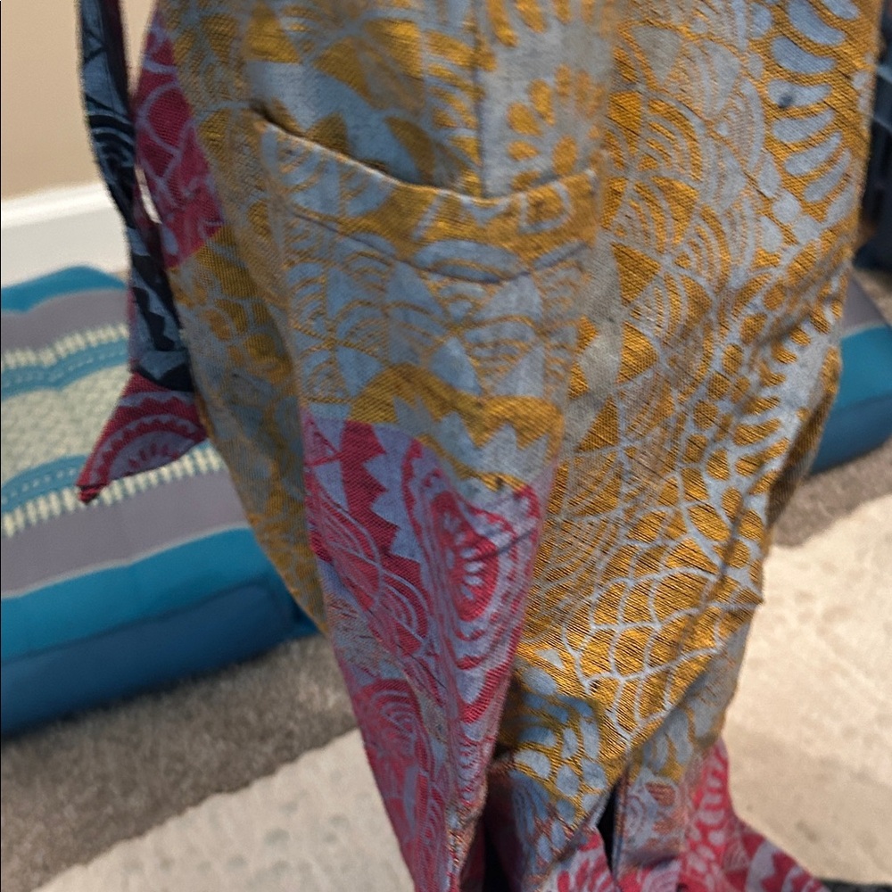 Artisan Patterned Wide-Leg Pants - image 3